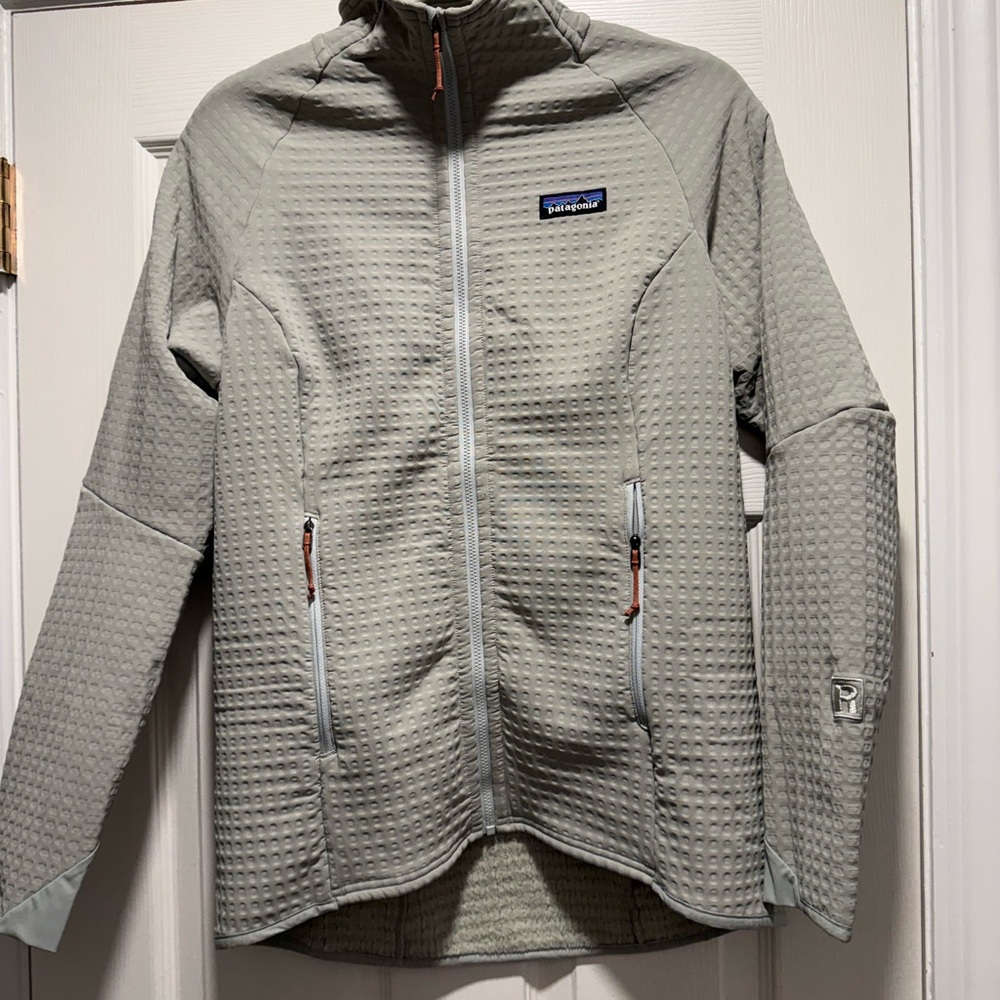 Patagonia Sleet Green R2 Techface Jacket